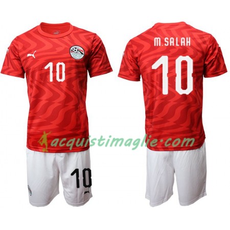 Divisa di Calcio Egitto M.Salah 10 Bambino Prima 2019